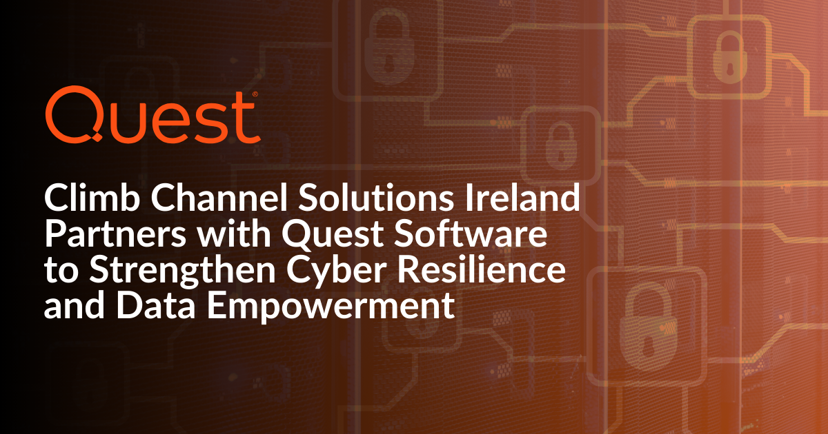 Climb Channel Solutions Ireland Partners with Quest Software
